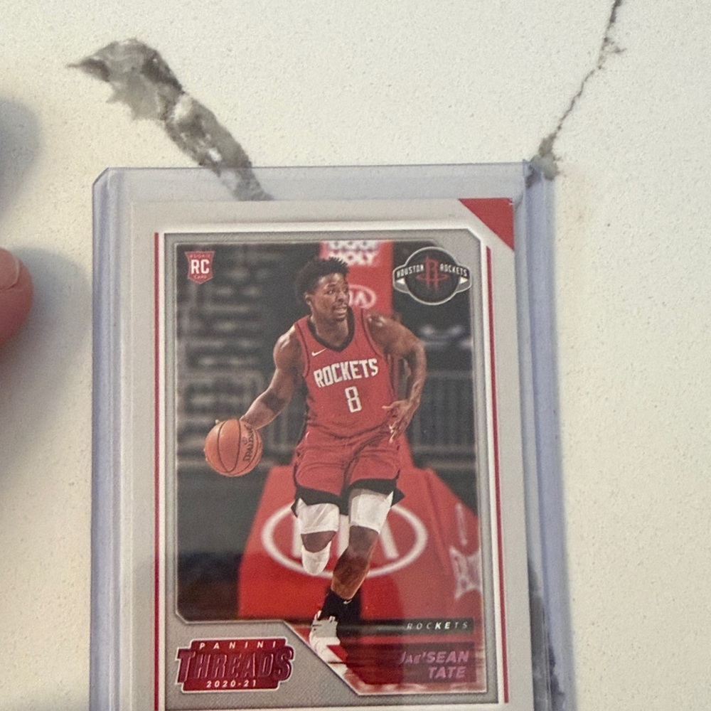 Panini Rookie Basketball Card - Red, White